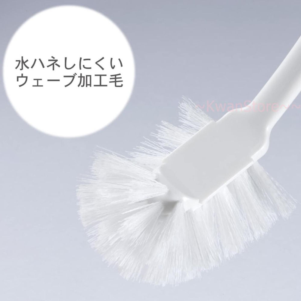 日本製 KOKUBO 小久保 浴廁垃圾桶與馬桶刷組 角落置物 馬桶刷+小型垃圾桶二合一-細節圖6