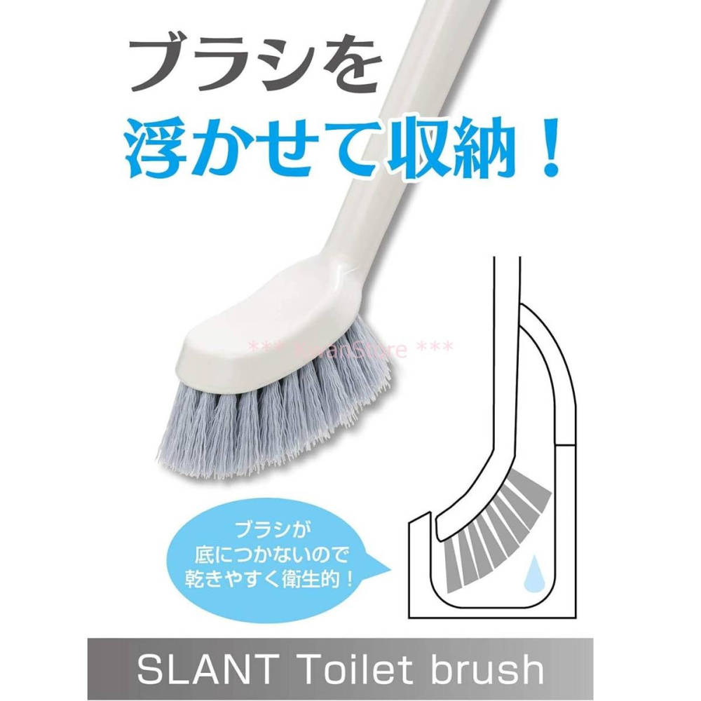 日本進口 OHE馬桶刷組 清潔刷 附盒 懸掛漂浮設計-細節圖3