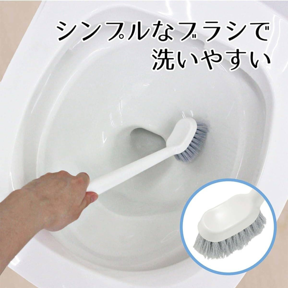 日本進口 OHE馬桶刷組 清潔刷 附盒 懸掛漂浮設計-細節圖6