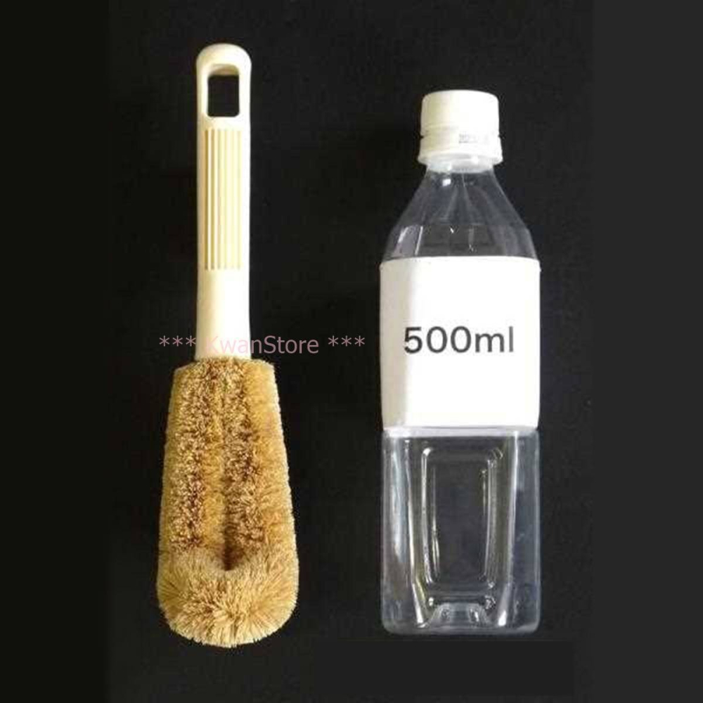 日本進口 小久保 彎曲棕刷 KOKUBO水槽刷 濾網刷 清潔刷 天然椰殼纖維-細節圖3