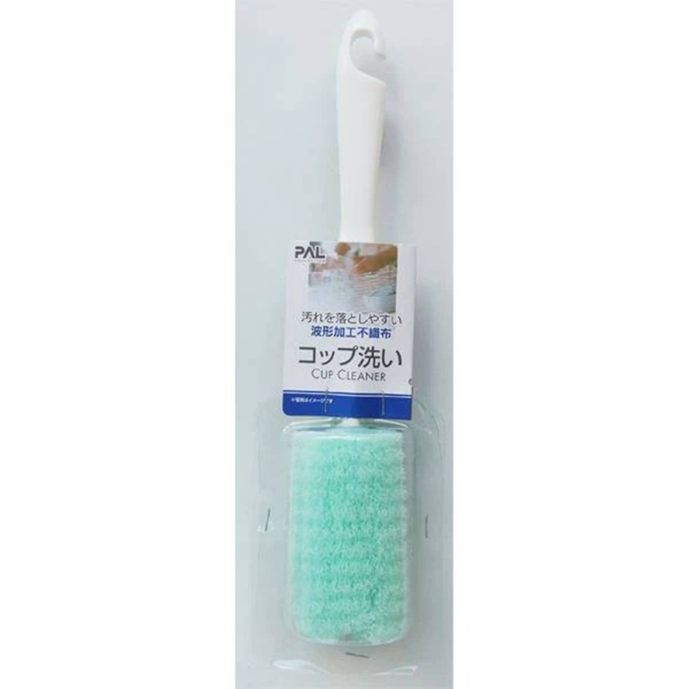 日本進口 PAL 波紋加工杯刷 瓶刷 海綿~顏色隨機出貨-細節圖4