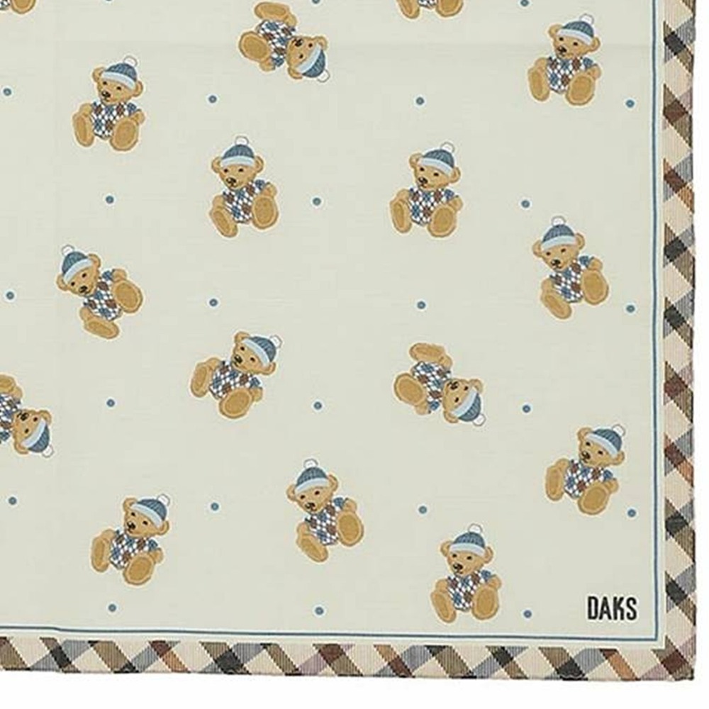 [48*48]日本製 DAKS 女士手帕 棉質手帕 純棉方巾 領巾 絲巾-規格圖10