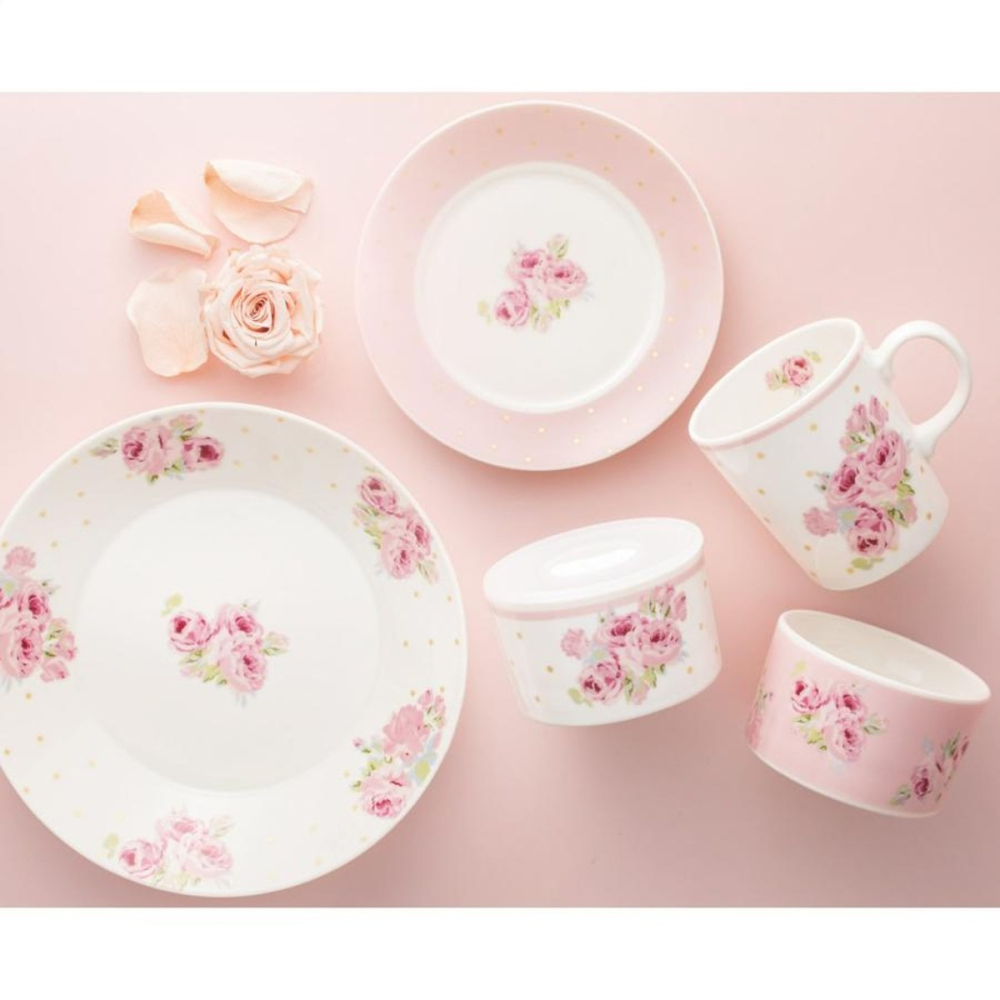 [16cm]日本製 Laura Ashley愛雪麗4入盤組 盤子-細節圖2