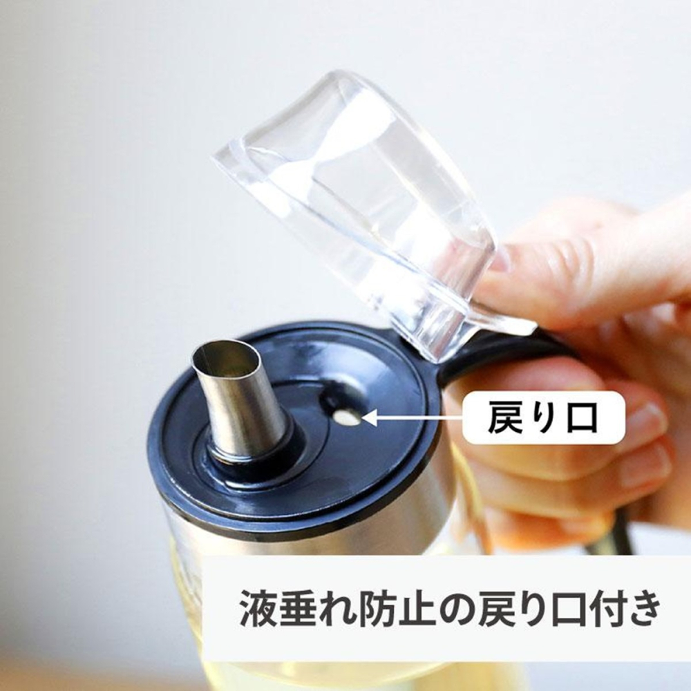 日本進口 CB耐熱玻璃油壺 油罐 油醋罐-細節圖3
