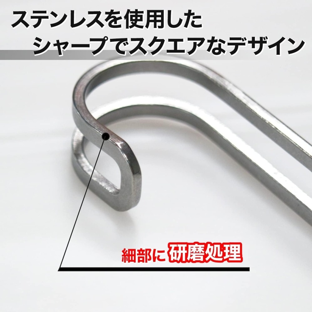 [2入組]日本進口 LEC不鏽鋼S掛勾 304不鏽鋼-細節圖4
