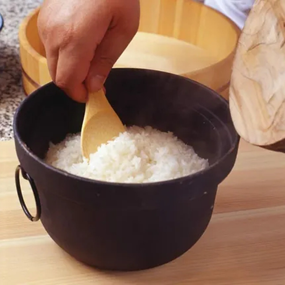 [限時優惠] [18cm]日本製 池永鐵工 鐵釜鐵鍋 鑄鐵鍋 煮飯鍋 也可當個人湯鍋喔-細節圖2