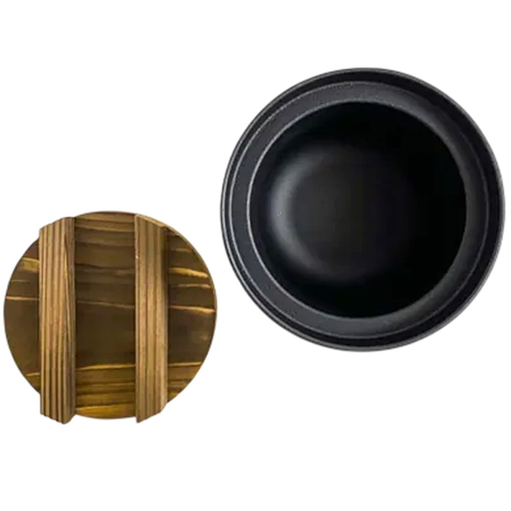 [限時優惠] [18cm]日本製 池永鐵工 鐵釜鐵鍋 鑄鐵鍋 煮飯鍋 也可當個人湯鍋喔-細節圖6