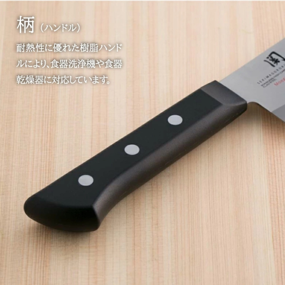 [萌黃16.5cm]日本製 KAI 貝印 關孫六菜刀 高品質(AE-2904)-細節圖4