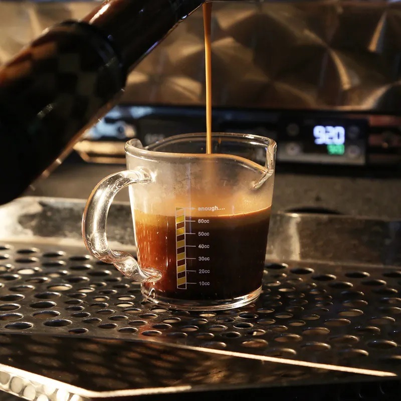 Earth 雙口濃縮杯 鯊魚版 玻璃量杯 盎司杯 一盒兩入-細節圖2