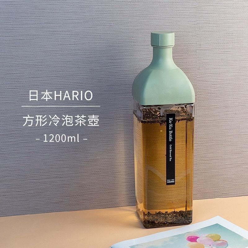 HARIO 方形冷泡茶壺1200ml(3色) 冷泡壺 花茶壺 冷水壺 日本製『歐力咖啡』-細節圖9