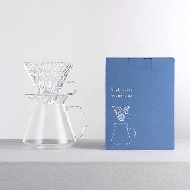 Simply HARIO V60 清透玻璃手沖套組//玻璃濾杯套組 錐形02濾杯 S-VGBK-02-T『歐力咖啡』-細節圖6