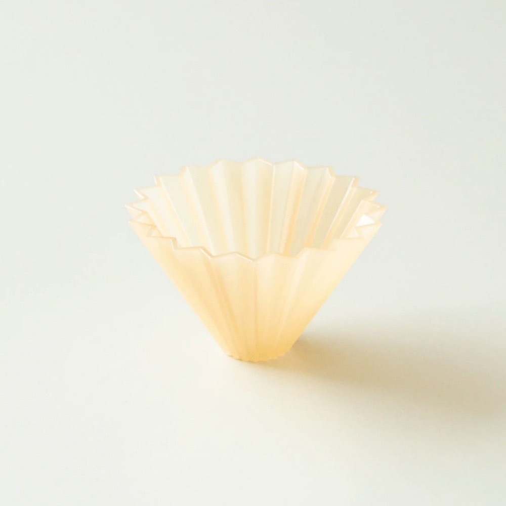 ORIGAMI 摺紙濾杯 樹脂款式 V型 錐形 波浪型可用 含AS樹脂濾杯座 S號 日本製『歐力咖啡』-細節圖9