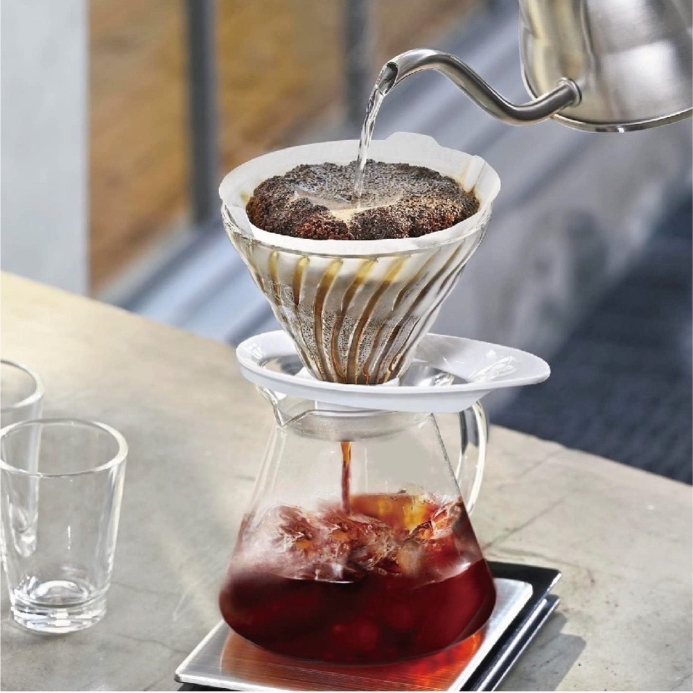 HARIO 新款 V60旋風玻璃濾杯 01/02 手沖咖啡 咖啡濾杯 日本製-細節圖3