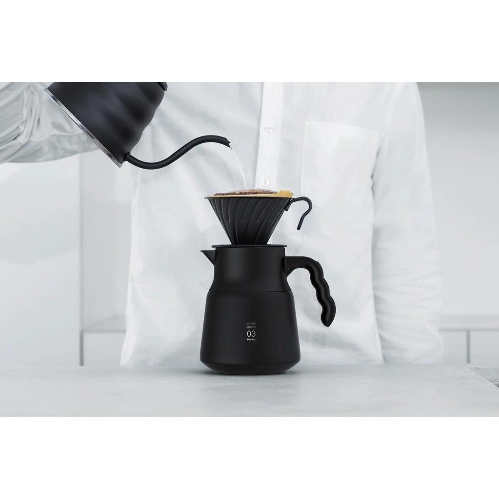 HARIO V60 不鏽鋼保溫咖啡壺PLUS 新品 不鏽鋼 保溫壺 咖啡壺『歐力咖啡』-細節圖3