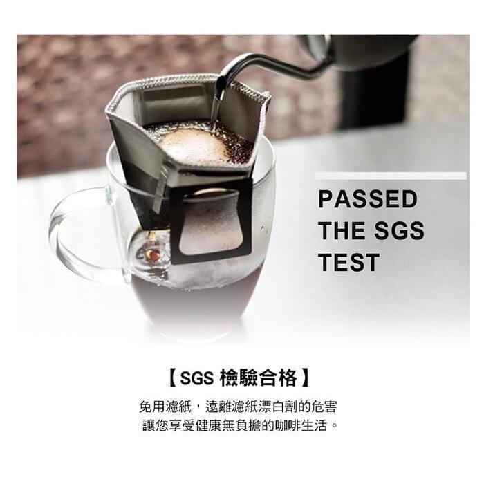 CUG 掛耳式環保濾杯 掛耳濾紙 扇形濾杯 1-2 /2-4杯 可重複使用 18-8鏽鋼『歐力咖啡』-細節圖6