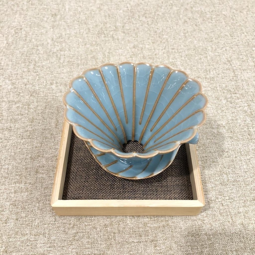 Brewista 菩提濾杯 咖啡壺 一葉一菩提 陶瓷錐型濾杯 咖啡下壺 禮盒 自然冰裂紋『歐力咖啡』-細節圖4
