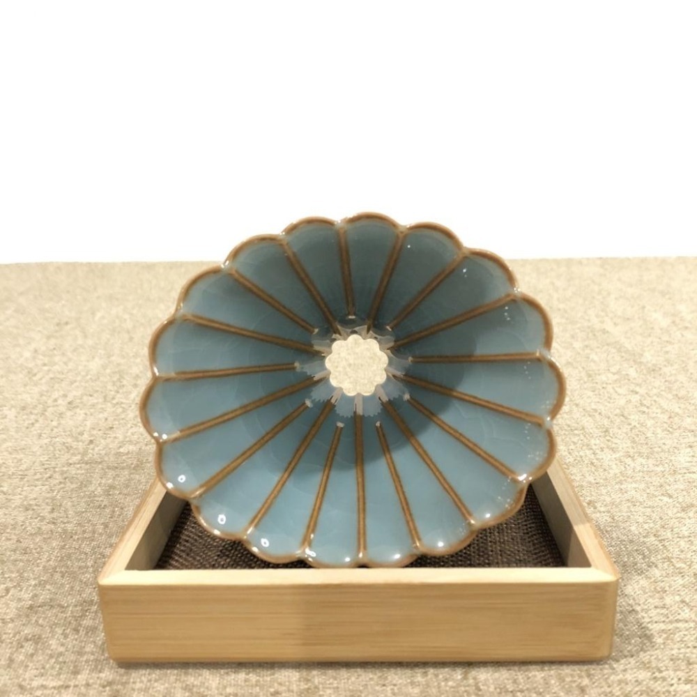 Brewista 菩提濾杯 咖啡壺 一葉一菩提 陶瓷錐型濾杯 咖啡下壺 禮盒 自然冰裂紋『歐力咖啡』-細節圖5