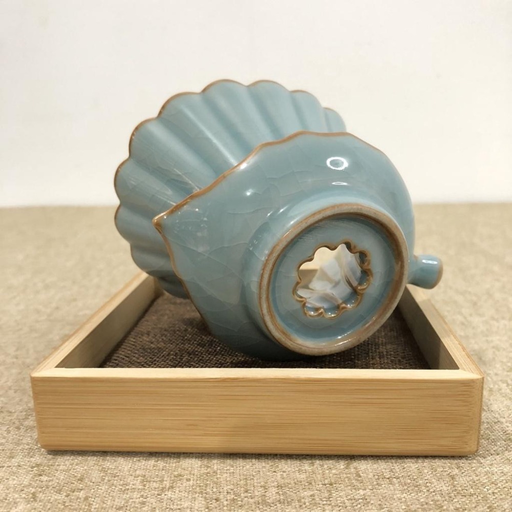 Brewista 菩提濾杯 咖啡壺 一葉一菩提 陶瓷錐型濾杯 咖啡下壺 禮盒 自然冰裂紋『歐力咖啡』-細節圖6