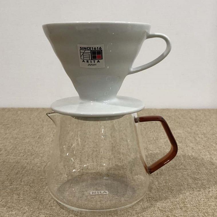 MILA 彩柄玻璃壺 下壺 ML-G826 有刻度線 600ml『歐力咖啡』-細節圖3