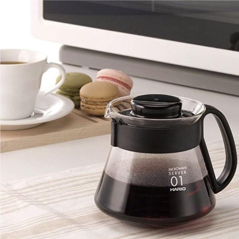 HARIO V60耐熱玻璃壺 �咖啡壺 手沖玻璃壺 日本製 XVD-36/60/80B『歐力咖啡』-細節圖4