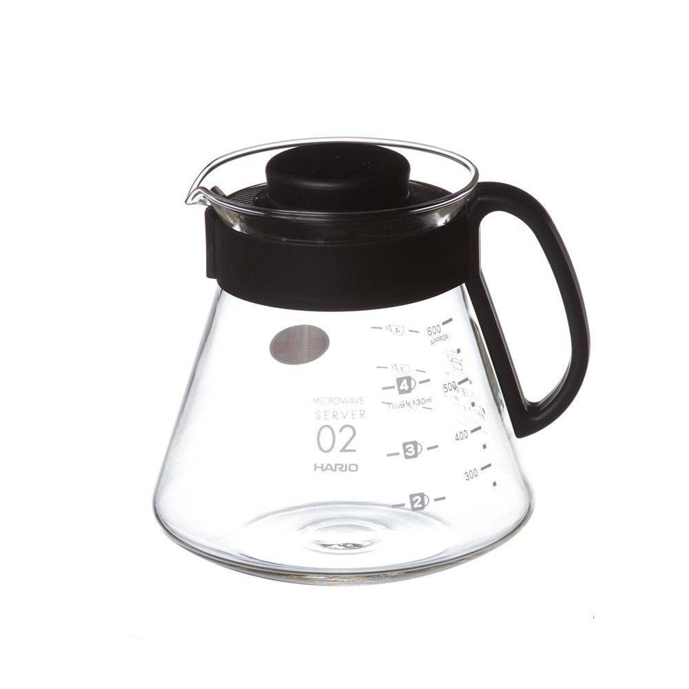 HARIO V60耐熱玻璃壺 �咖啡壺 手沖玻璃壺 日本製 XVD-36/60/80B『歐力咖啡』-細節圖8
