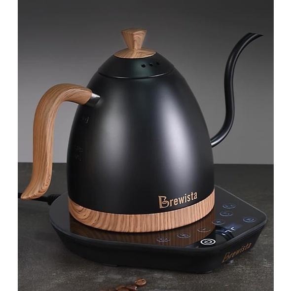 【贈咖啡豆半磅】Brewista溫控壺 1.0L+ HARIO V60白色 02 陶瓷濾杯咖啡壺組 特惠組合『歐力咖啡』-細節圖2