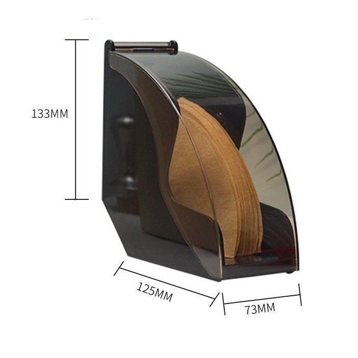 防塵咖啡濾紙盒 收納盒 濾紙架 錐形扇形都可用 01/02/03『歐力咖啡』-細節圖10