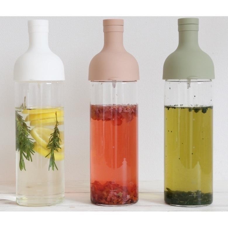 HARIO 酒瓶冷泡茶壺 水壺 AYA系列 750ml 綠/粉綠/紅/粉白/粉/黑色-細節圖4