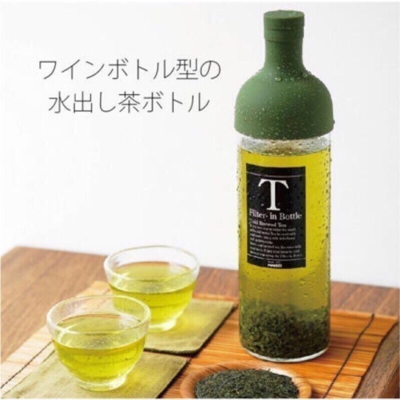 HARIO 酒瓶冷泡茶壺 水壺 AYA系列 750ml 綠/粉綠/紅/粉白/粉/黑色-細節圖5