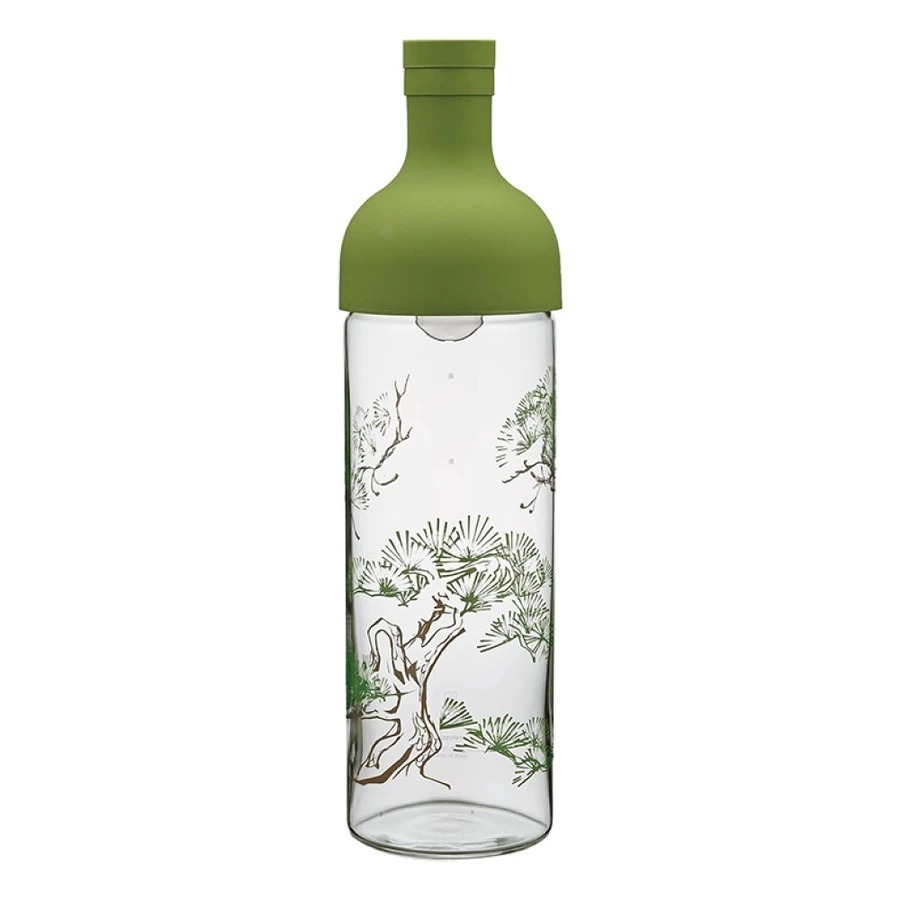 HARIO 酒瓶冷泡茶壺 水壺 AYA系列 750ml 綠/粉綠/紅/粉白/粉/黑色-規格圖11