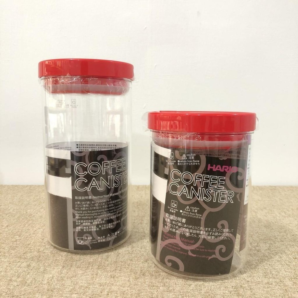 HARIO 玻璃密封罐 咖啡豆罐 保鮮罐 黑/紅 MCN-200/300B/R『歐力咖啡』-細節圖6