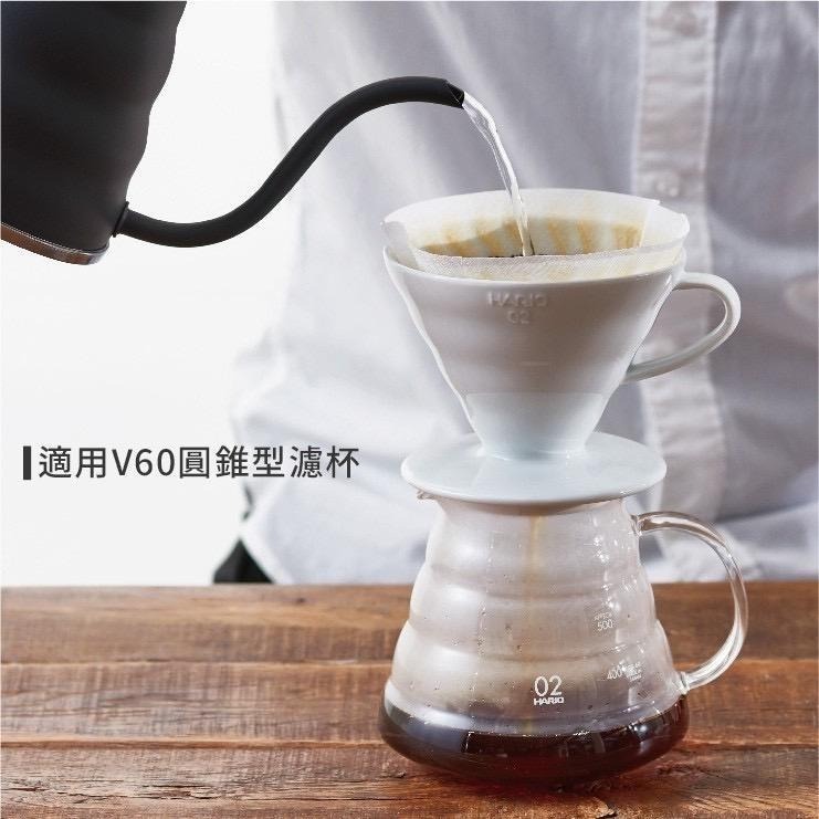 CAFEC 三洋濾紙 麻纖維ABACA 錐形濾紙 白色100入 HARIO KONO可『歐力咖啡』-細節圖8