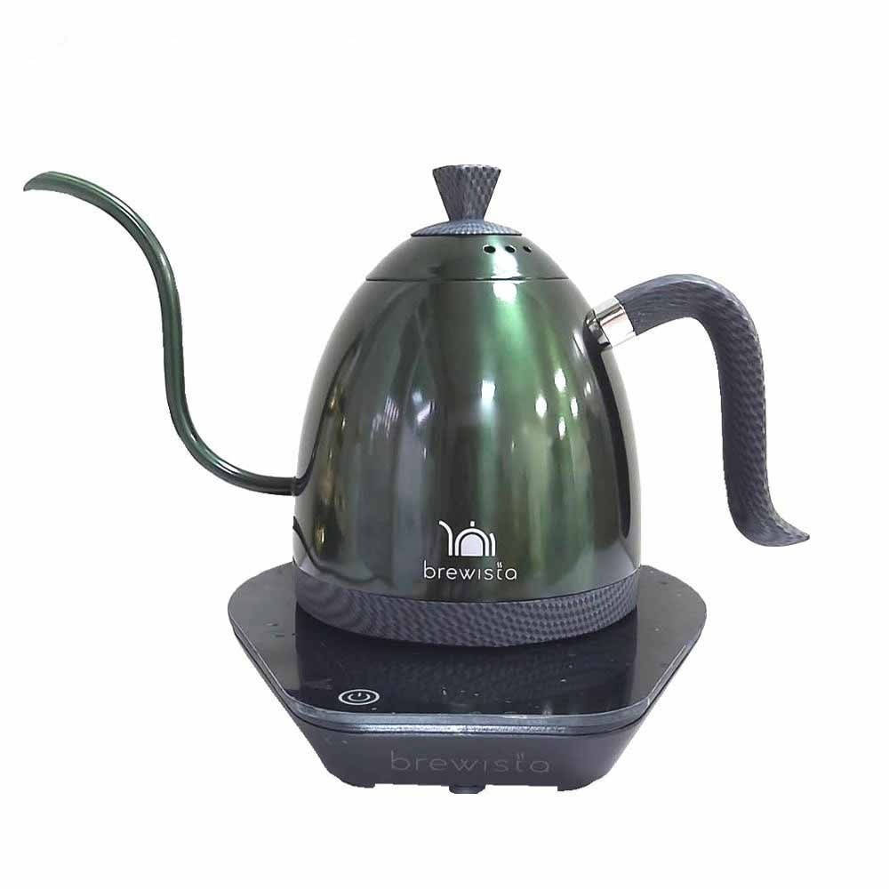 【贈咖啡豆+濾紙】最新款 PRO Brewista 溫控手沖壺 600ml/ 1000ml 溫控壺 手沖壺 泡茶 公司貨-細節圖11