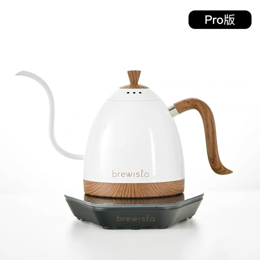 【贈咖啡豆+濾紙】最新款 PRO Brewista 溫控手沖壺 600ml/ 1000ml 溫控壺 手沖壺 泡茶 公司貨-細節圖5