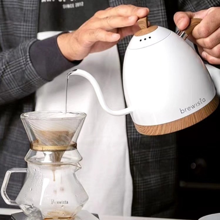 【贈咖啡豆+濾紙】最新款 PRO Brewista 溫控手沖壺 1000ml 溫控壺 手沖壺 泡茶 公司貨 保固一年-細節圖7