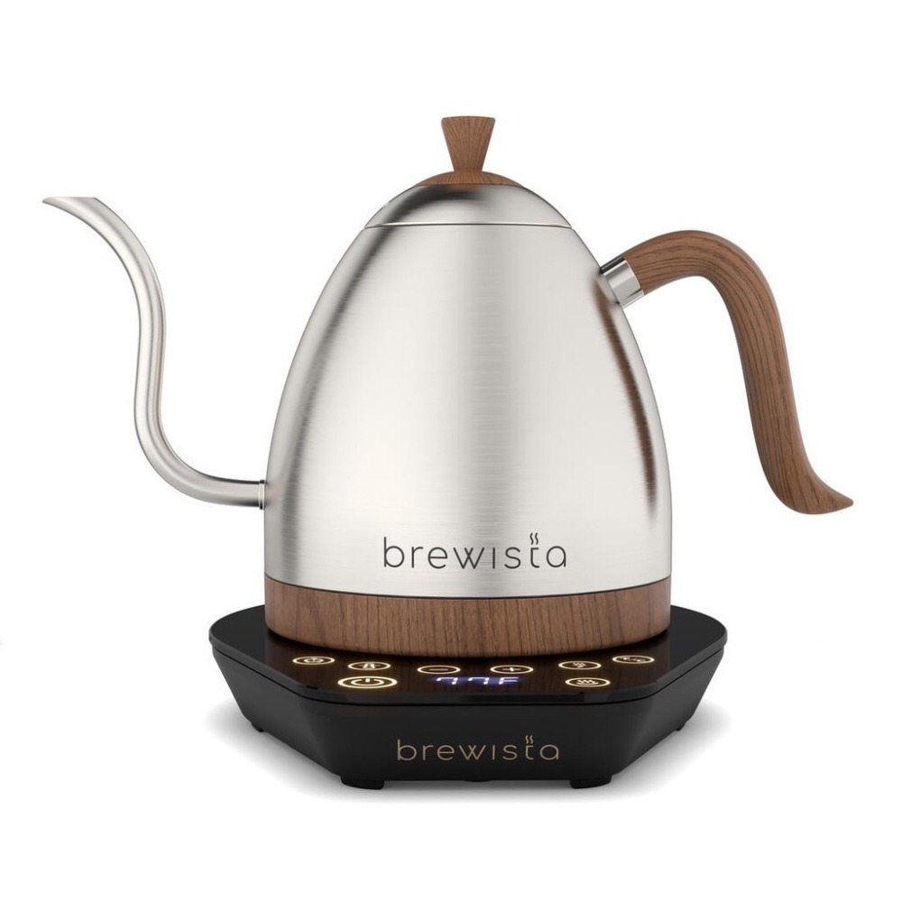 【贈咖啡豆+濾紙】最新款 PRO Brewista 溫控手沖壺 1000ml 溫控壺 手沖壺 泡茶 公司貨 保固一年-細節圖6