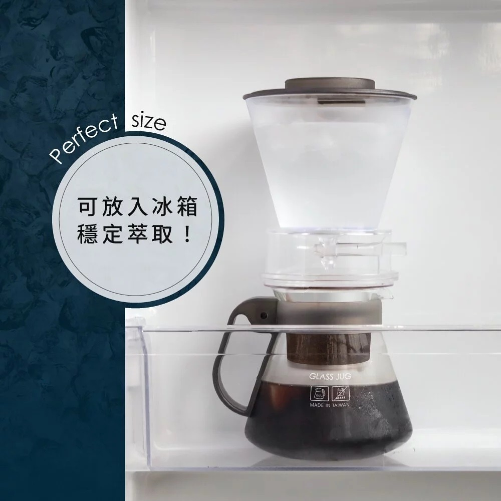 新款 Driver 外調式冰滴咖啡壺 600ml (附丸型濾紙)『歐力咖啡』-細節圖6