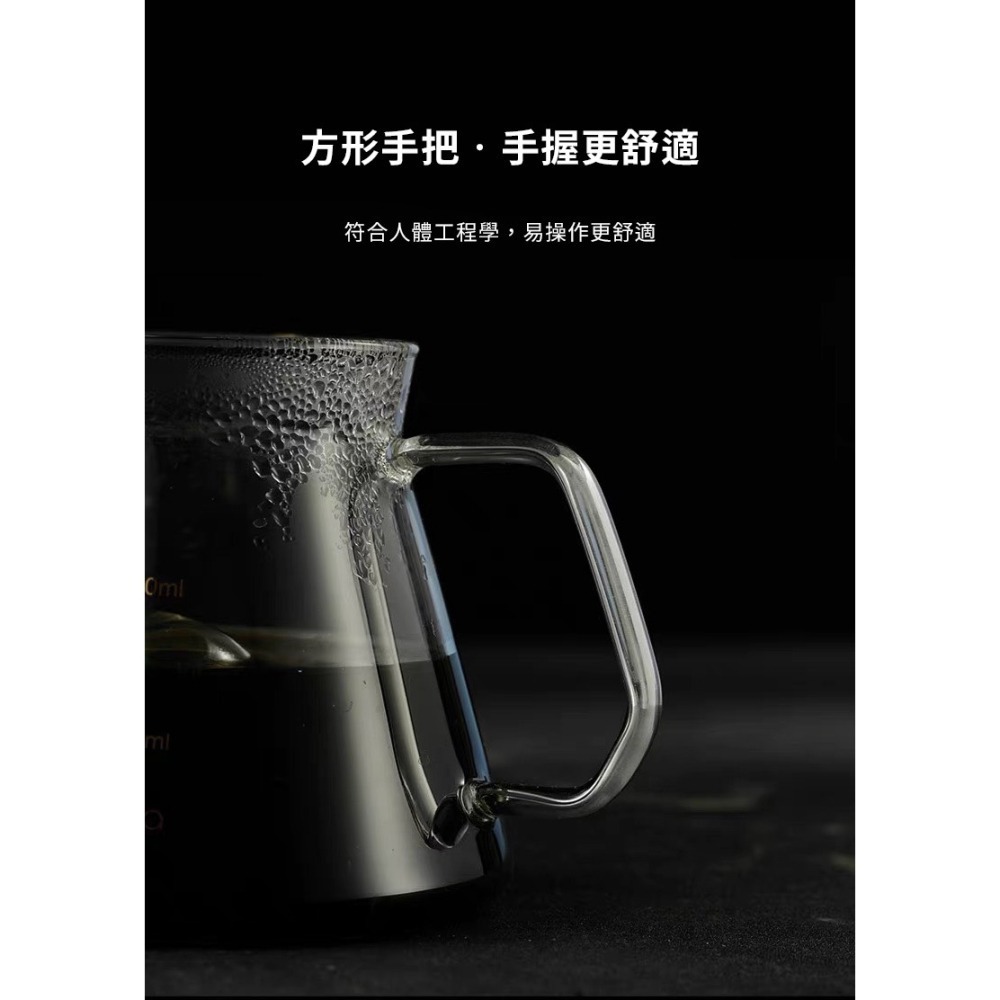 Brewista X系列 山丘M分享壺 咖啡壺 耐熱玻璃 300ml『歐力咖啡』-細節圖8