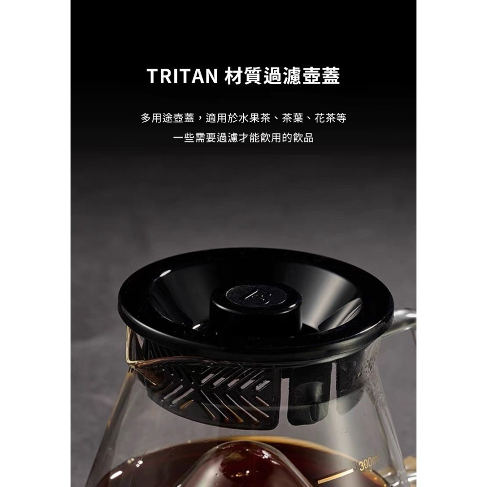 Brewista X系列 山丘M分享壺 咖啡壺 耐熱玻璃 300ml『歐力咖啡』-細節圖10