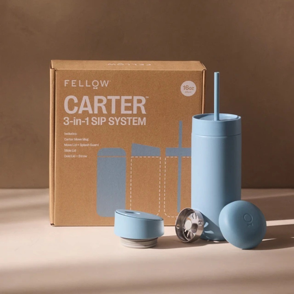 『FELLOW』CARTER KIT-卡特保溫瓶限定禮盒組 (一杯三蓋) 474ml 多種顏色選擇 送禮首選-細節圖3