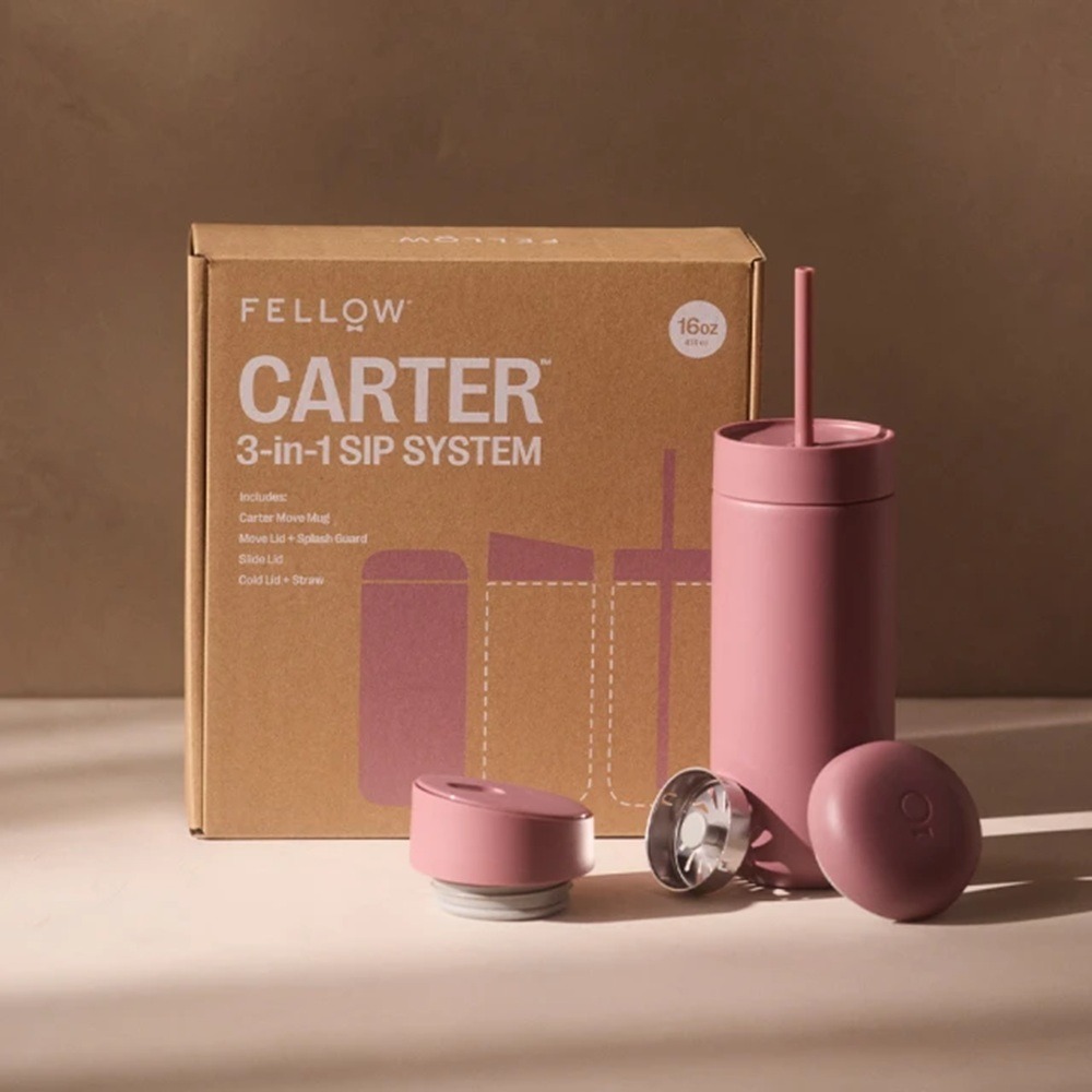 『FELLOW』CARTER KIT-卡特保溫瓶限定禮盒組 (一杯三蓋) 474ml 多種顏色選擇 送禮首選-細節圖4