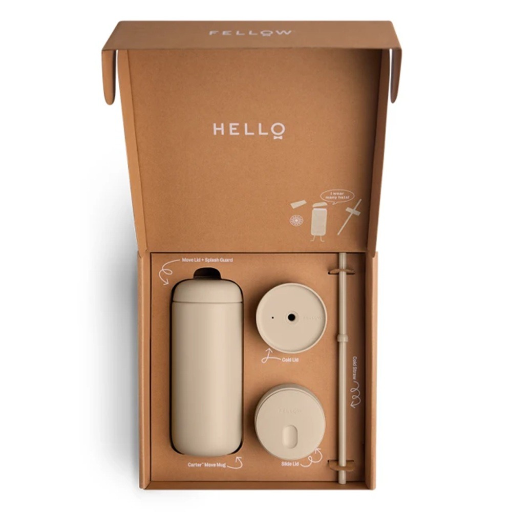 『FELLOW』CARTER KIT-卡特保溫瓶限定禮盒組 (一杯三蓋) 474ml 多種顏色選擇 送禮首選-細節圖5