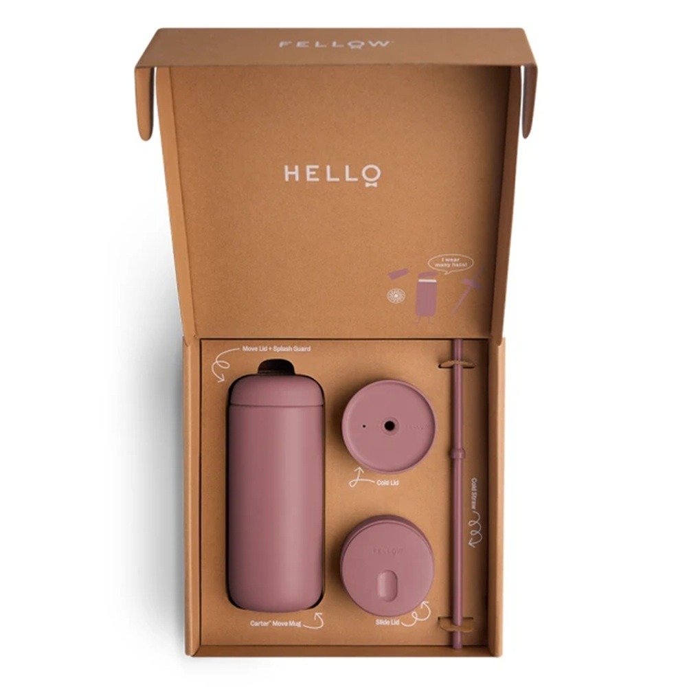 『FELLOW』CARTER KIT-卡特保溫瓶限定禮盒組 (一杯三蓋) 474ml 多種顏色選擇 送禮首選-細節圖7