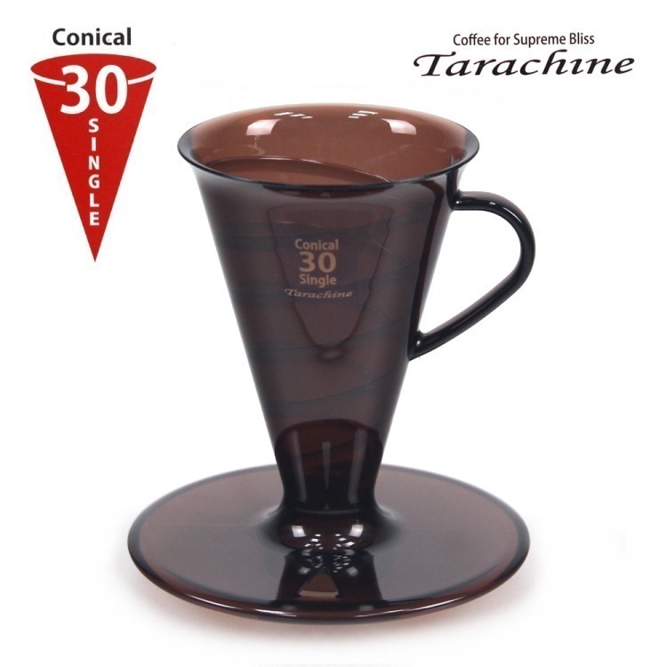 現貨 日本 甜筒濾杯 Tarachine conical 30度角 錐形濾杯 1人份 螺旋高流速『歐力咖啡』-細節圖5