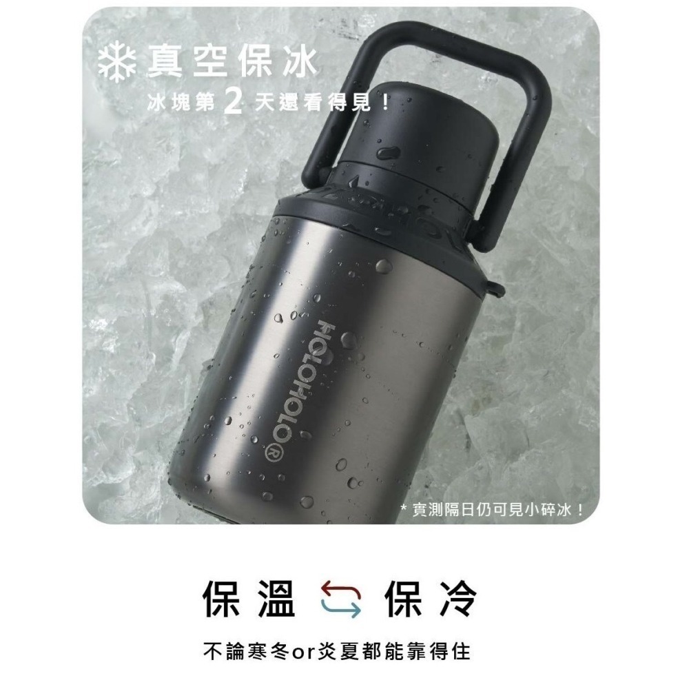 『HOLOHOLO』ALL KETTLE 手提保溫外出壺（1000ml / 5色）『歐力咖啡』-細節圖7