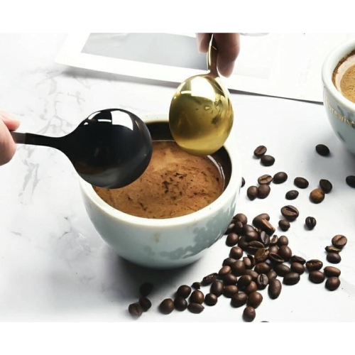 Brewista 杯測碗 200ml 影青玉+褐色 附矽膠蓋 SCAA 標準杯測匙『歐力咖啡』
