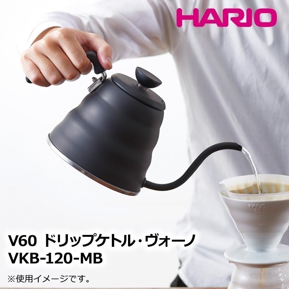 Hario 不鏽鋼手沖壺 雲朵壺 細口壺 好握壺 700ml/1.0/1.2L V60日本製『歐力咖啡』-細節圖9