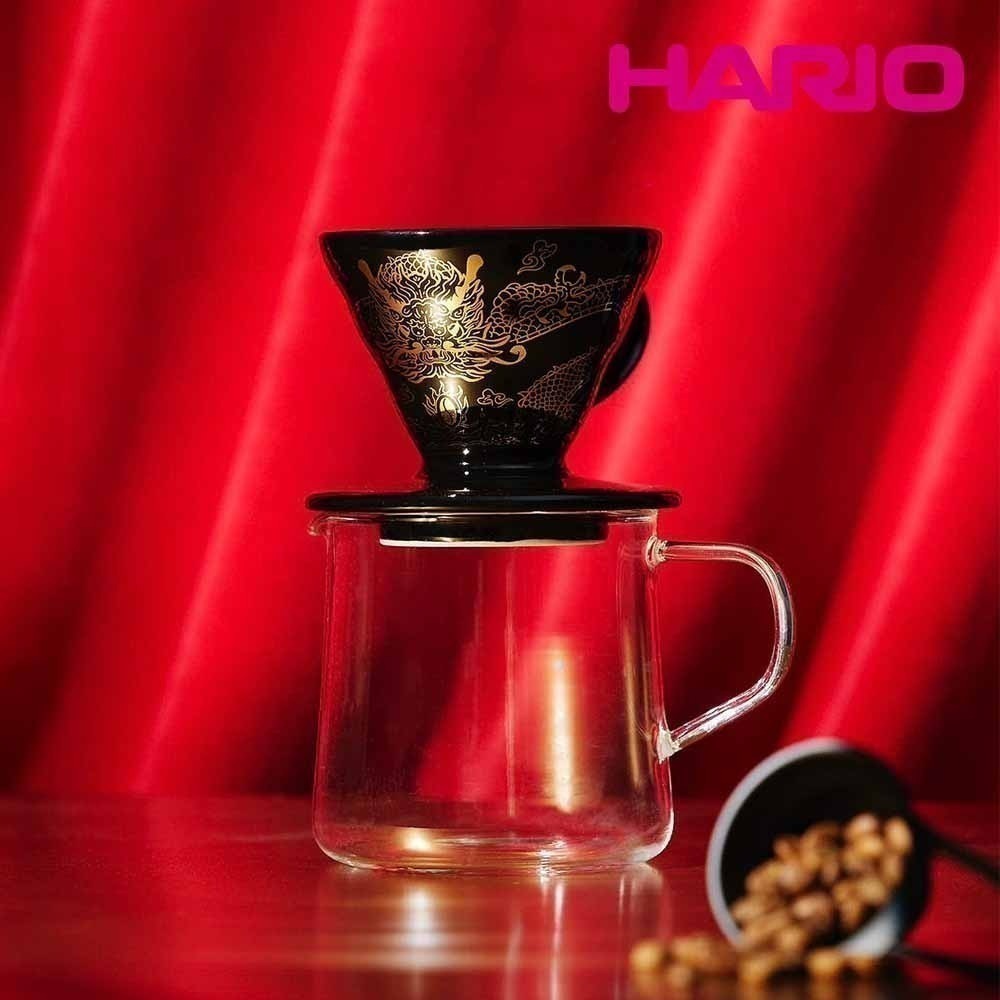 HARIO V60甲辰龍年限定01濾杯-龍啡凌霄 VDC-01-GD『歐力咖啡』-細節圖4