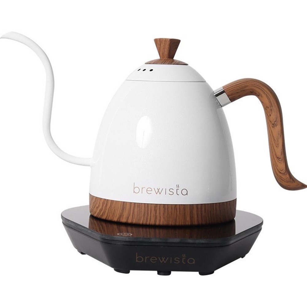 【贈咖啡豆半磅】Brewista 600ml 溫控壺+ HARIO V60白色 02 陶瓷濾杯咖啡壺組 特惠組合-細節圖4