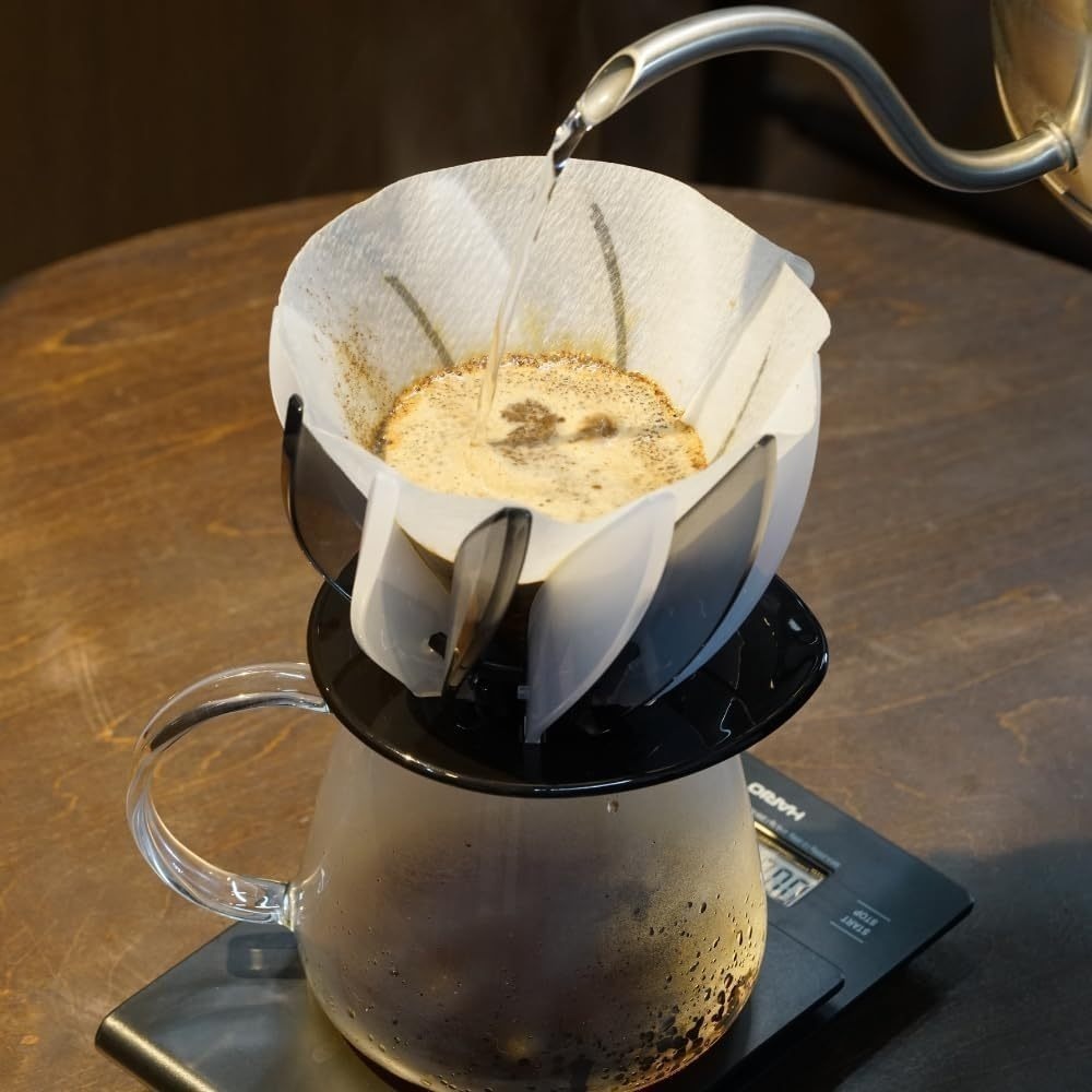 HARIO V60 SUIREN 睡蓮濾杯 底座 肋片 錐形濾杯 可自由變換肋骨 2-4人份『歐力咖啡』-細節圖9